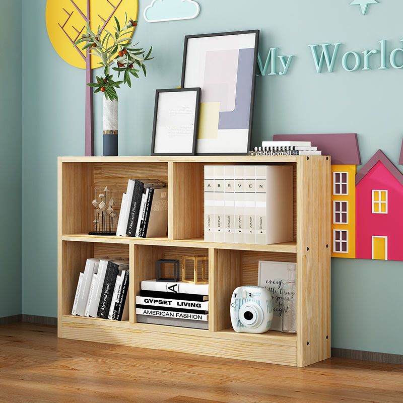 Contemporary Wood Bookcase Standard Bookshelf for Home Office 9.4" Wide Clearhalo 'Bookcases' 'furn' 'furn_bookcases' 'Furniture' 'Office Furniture' 1200x1200_e3918963-0a58-4511-bd02-9379ee07ec8c