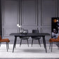 Stone Top Dining Table Industrial Rectangle Table with 4 Legs Clearhalo 'Dining Tables & Seating' 'Dining Tables' 'dining_table' 'furn' 'furn_dining_table' 'Furniture' 'furniture_dining_table' 'Kitchen & Dining Furniture' 'kitchen' 'kitchen_dining_table' 1200x1200_e392b31c-1fbc-4c27-b733-4af39cc6e1ac