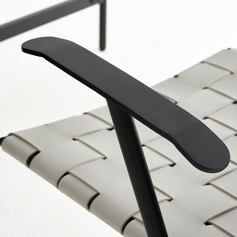 現代の固定武器会議椅子灰色の椅子の椅子