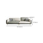 Contemporary 34.65" H Faux Leather Square Arm Sofa for Living Room Clearhalo 'furn' 'furn_sofas' 'Furniture' 'Living Room Furniture' 'Sofa' 'sofas' 1200x1200_e39ae42a-62b8-4dac-a8b8-d1d2310f35d3