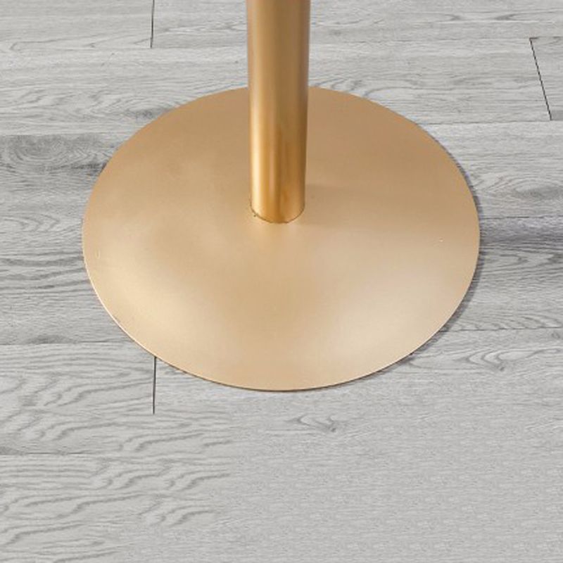 Glam Juego de mesa de bar de piedra sinterizada de 1/2/3/5 piezas Juego de mostrador redondo para uso doméstico