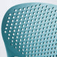 Taburete de plástico con respaldo bajo industrial, taburetes de altura para cocina