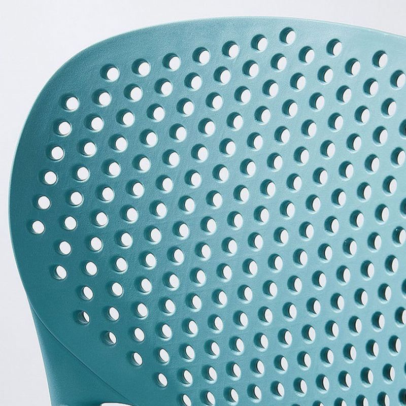Taburete de plástico con respaldo bajo industrial, taburetes de altura para cocina
