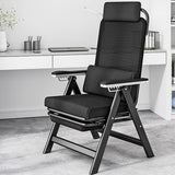 Standard manuale di reclinabile singolo in metallo contemporaneo con braccio