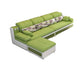 Pillow Top Arm Pillowed Back Cushions Sectionals Sofa for Four People