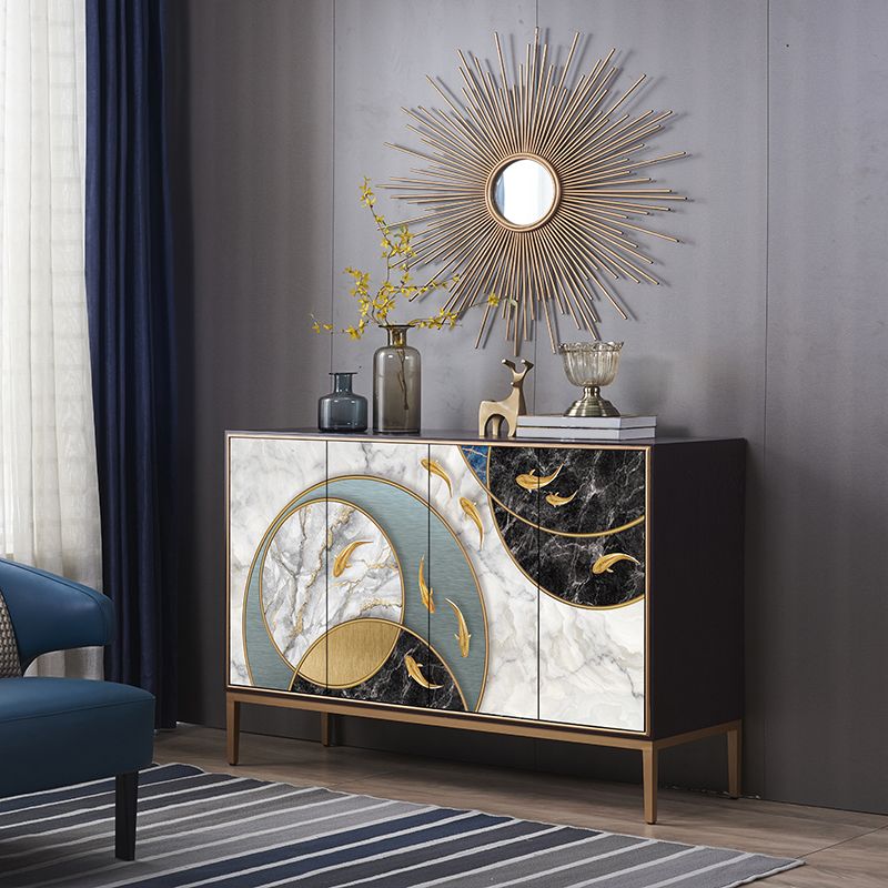 Aparador atractivo clásico del pecho del almacenamiento de madera sólida del aparador, anchura de 15,6 pulgadas