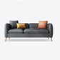 Mid-Century Modern Tuxedo Arm Sofa Faux Leather 29.92" High Seating Clearhalo 'furn' 'furn_sofas' 'Furniture' 'furniture_sofas' 'kitchen' 'kitchen_sofas' 'Living Room Furniture' 'Sofa' 'sofas' 1200x1200_e3a8290a-b415-4417-ab39-b099b172411a