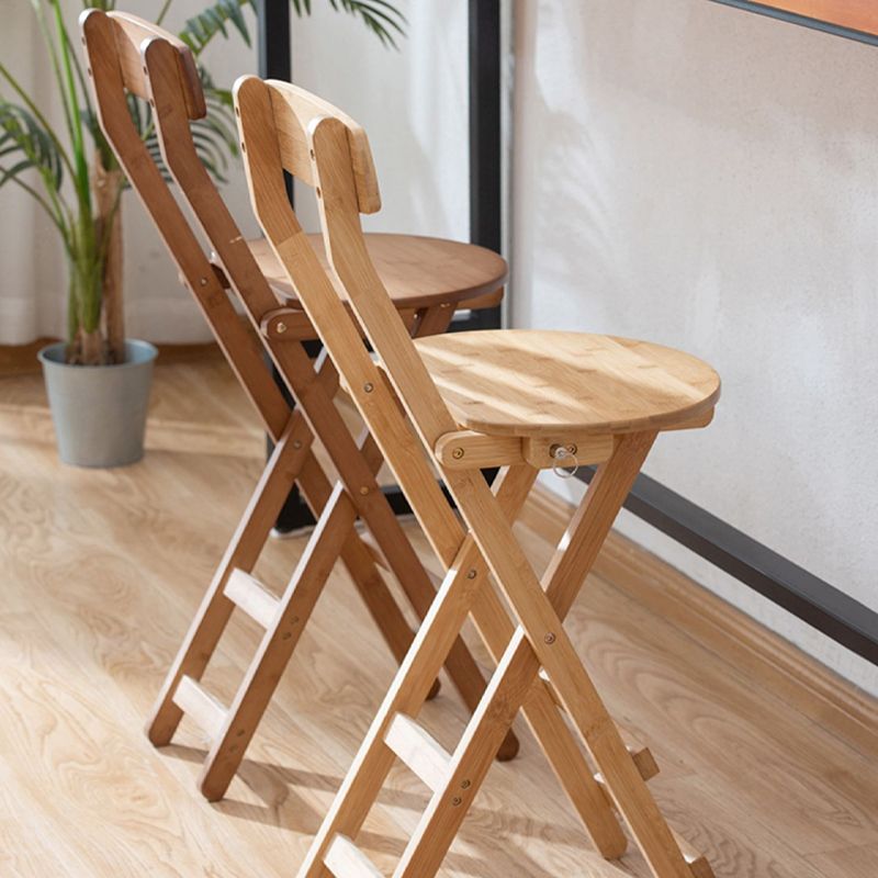 Folding Barstools Contemporary Armless Bar Stools with Swivel