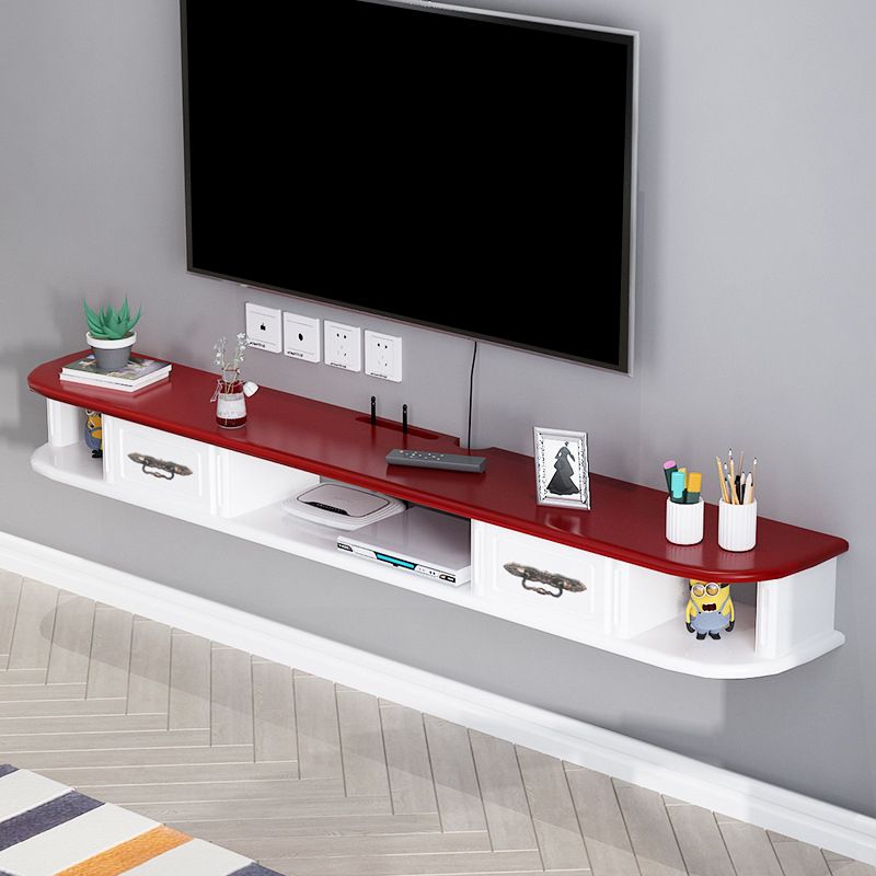 Modern Wall-mounted TV Stand Engineered Wood TV Cabinet with 2 Drawers Clearhalo 'furn' 'furn_tv_stands_entertainment_centers' 'Furniture' 'Living Room Furniture' 'TV Stands & Entertainment Centers' 'TV Stands & Media Storage Furniture' 'tv_stands_entertainment_centers' 1200x1200_e3a9f4c6-d4ae-4363-8d69-53881c47cd33