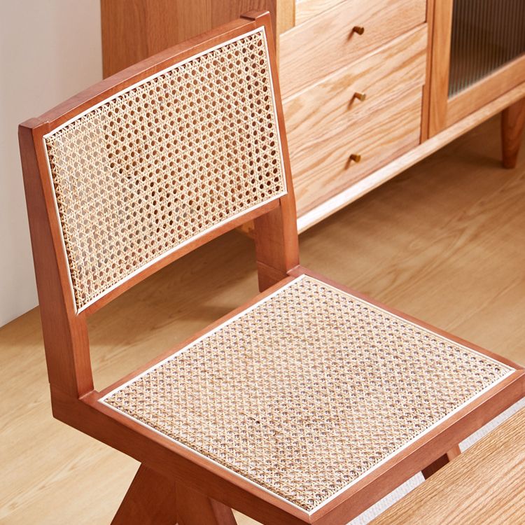 Nordic Style Wood Side Dining Chairs Open Back Dining Side Chair Clearhalo 'Dining Chairs' 'Dining Tables & Seating' 'dining_chair' 'furn' 'furn_dining_chair' 'Furniture' 'furniture_dining_chair' 'Kitchen & Dining Furniture' 1200x1200_e3b67338-343c-4397-81db-1d1cc295180d