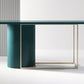 Rectangle Pine Solid Wood Table Modern Dining Table in Green with Trestle Base Clearhalo ' dining_table' 'Dining Tables & Seating' 'Dining Tables' 'furn' 'furn_dining_table' 'Furniture' 'furniture_dining_table' 'Kitchen & Dining Furniture' 'kitchen&dining_furn' 'kitchen' 'kitchen_dining_table' 1200x1200_e3b72ae3-464c-4cb8-a64d-67243332c283