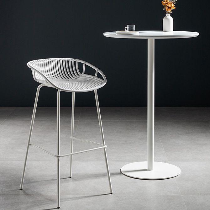 41.3"H Modern Pub Table Solid Wood Bar Height Round Bar Table Clearhalo 'Bar Furniture' 'Bar Tables' 'bar_tables' 'furn' 'furn_bar_tables' 'Furniture' 'Kitchen & Dining Furniture' 1200x1200_e3b85432-c2c4-4a58-a1a6-b0145284b09a