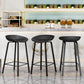 Nordic Design Bucket Low Back Stools for Home Plastic Counter Stool with Metal Legs Clearhalo 'Bar Furniture' 'Bar Stools' 'bar_stools' 'furn' 'furn_bar_stools' 'Furniture' 'furniture_bar_stools' 'Kitchen & Dining Furniture' 1200x1200_e3b9713d-ce3e-4196-ae01-28e2efbaa0a5