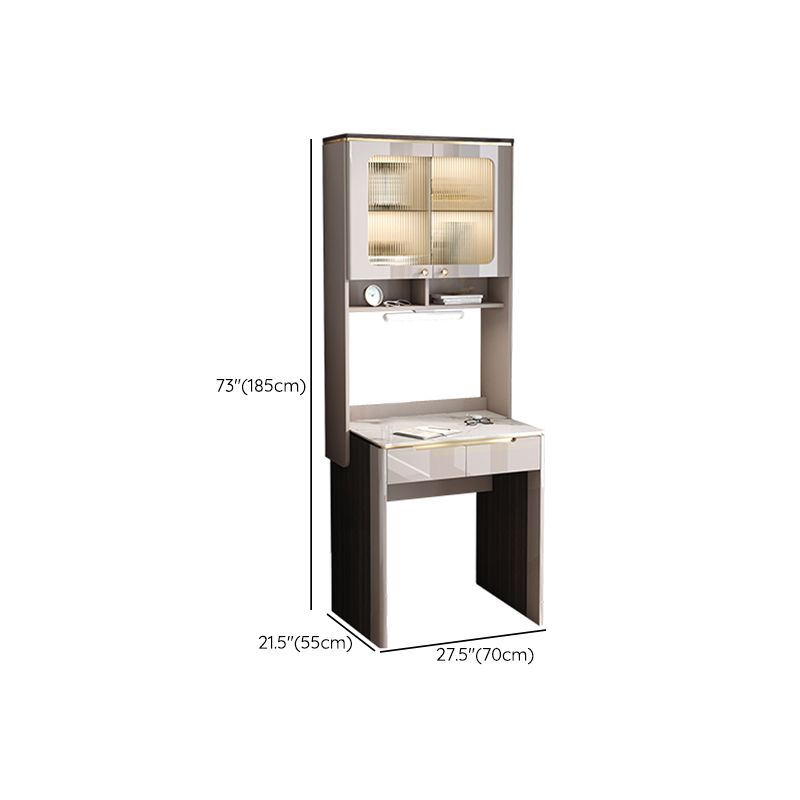 Bureau de bureau de style contemporain Bureau de forme rectangulaire de forme de tâche pour la maison