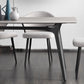 Industrial Sintered Stone Grey Table for Restaurant Rectangle Dining Table with 4 Legs Clearhalo 'Dining Tables & Seating' 'Dining Tables' 'dining_table' 'furn' 'furn_dining_table' 'Furniture' 'furniture_dining_table' 'Kitchen & Dining Furniture' 'kitchen' 'kitchen_dining_table' 1200x1200_e3c06fe4-5473-44fe-b305-8c1066e99c91