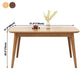 Simplicity Rectangle Dining Table Oak Solid Wood Table with 4 Legs for Dining Room Clearhalo ' dining_table' 'Dining Tables & Seating' 'Dining Tables' 'furn' 'furn_dining_table' 'Furniture' 'furniture_dining_table' 'Kitchen & Dining Furniture' 'kitchen&dining_furn' 'kitchen' 'kitchen_dining_table' 1200x1200_e3c309e1-8d19-4344-9ce4-60917ef44d2e