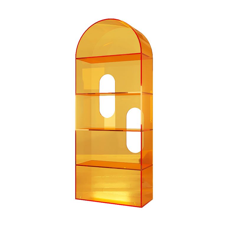 Stile moderno chiuso libreria verticale libreria in acrilico per ufficio a casa