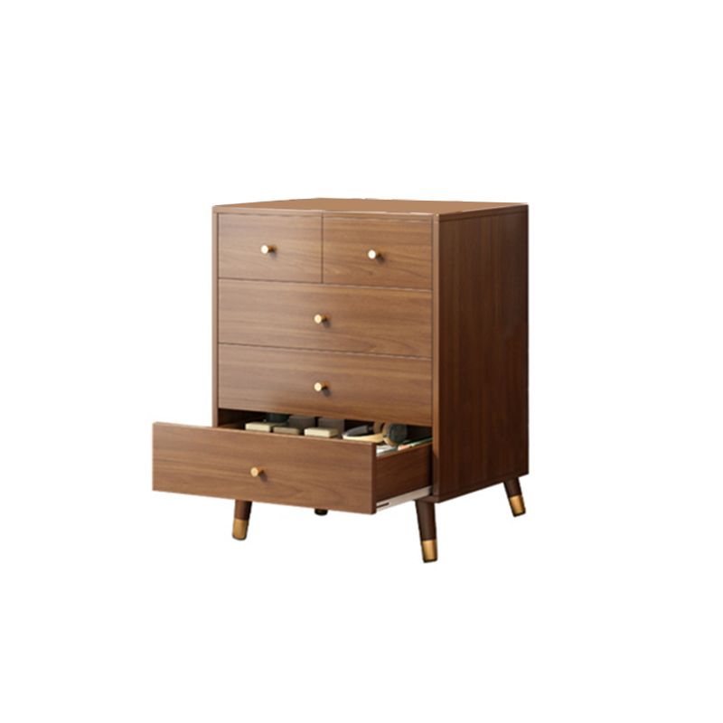 29.52'"/35.43" Tall Brown Wooden Chest, Rectangle Accent Chest with Drawers Clearhalo 'Cabinets & Chests' 'cabinets_chests' 'furn' 'furn_cabinets_chests' 'Furniture' 'Living Room Furniture' 1200x1200_e3c378ff-9058-4149-be65-fe69ec4b3596