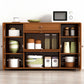 Brown Buffet Server Bamboo Dining Server con cassetto per la cucina