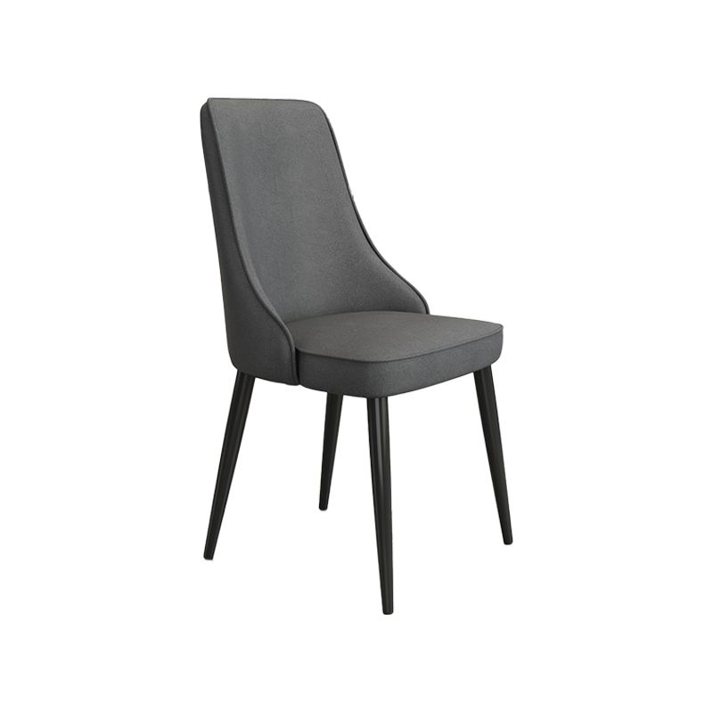 Fabric Dining Side Chair Modern Parsons Armless Chair for Dining Room Clearhalo 'Dining Chairs' 'Dining Tables & Seating' 'dining_chair' 'furn' 'furn_dining_chair' 'Furniture' 'Kitchen & Dining Furniture' 1200x1200_e3c86d91-54d1-4642-906b-3ea5ef9fe725