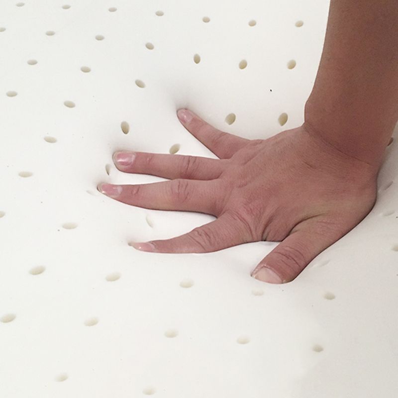 Camino de cama resistente a manchas de cuero sintética de brazo cuadrado contemporáneo