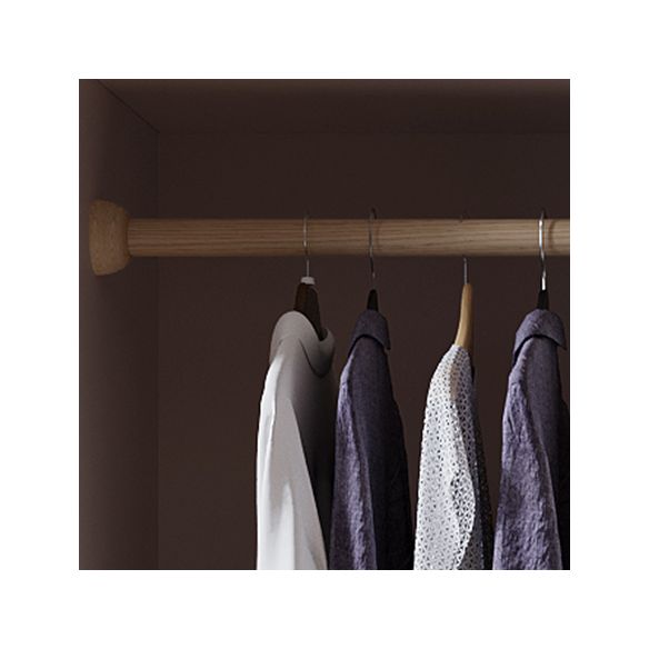 Armoire de style moderne Armoire en bois avec porte pour chambre à coucher