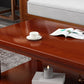 Modern 4 Legs Rectangle Cocktail Table Solid Wood Coffee Table Clearhalo 'Coffee & Accent Tables' 'Coffee Tables' 'coffee_tables' 'furn' 'furn_coffee_tables' 'Furniture' 'Living Room Furniture' 1200x1200_e3d0bc6d-513f-4768-b987-91839877b5b9