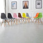 Contemporary Style Plastic Dining Room Chair Home Side Solid Back Armless Chair for Kitchen Clearhalo ' kitchen&dining_furn' 'Dining Chairs' 'Dining Tables & Seating' 'dining_chair' 'Furniture' 'furniture_dining_chair' 'Kitchen & Dining Furniture' 'kitchen' 1200x1200_e3d0de43-5191-4b7e-bc47-e120d2f73ca7
