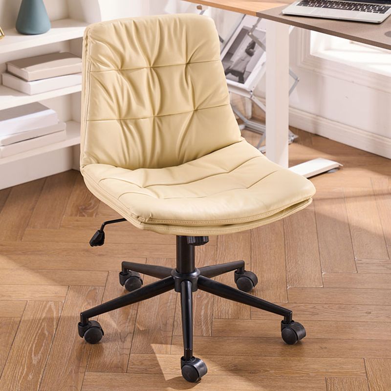 Armless Office Chair No Distressing Modern Ergonomic Desk Chair Clearhalo 'furn' 'furn_office_chair' 'Furniture' 'Office Chairs' 'Office Furniture' 'office_chair' 1200x1200_e3d25bc1-5b74-4d6f-82b5-45343dbadd2f