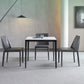 Industrial Style 4 Legs Furniture Stone Square Dining Table for Dining Room Clearhalo 'Dining Tables & Seating' 'Dining Tables' 'dining_table' 'furn' 'furn_dining_table' 'Furniture' 'furniture_dining_table' 'Kitchen & Dining Furniture' 'kitchen' 'kitchen_dining_table' 1200x1200_e3d3d6a5-d2db-4e0b-b83e-ec1d3aba7430