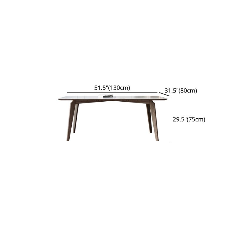 Modern Rectangle Sintered Stone Top Dining Set 1/4/5/7 Pieces Dining Table with Chairs Clearhalo 'Dining Room Sets' 'Dining Tables & Seating' 'dining_room_set' 'furn' 'furn_dining_room_set' 'Furniture' 'furniture_dining_room_set' 'Kitchen & Dining Furniture' 1200x1200_e3d6296e-41a1-4489-b77c-5d71da4e6c19