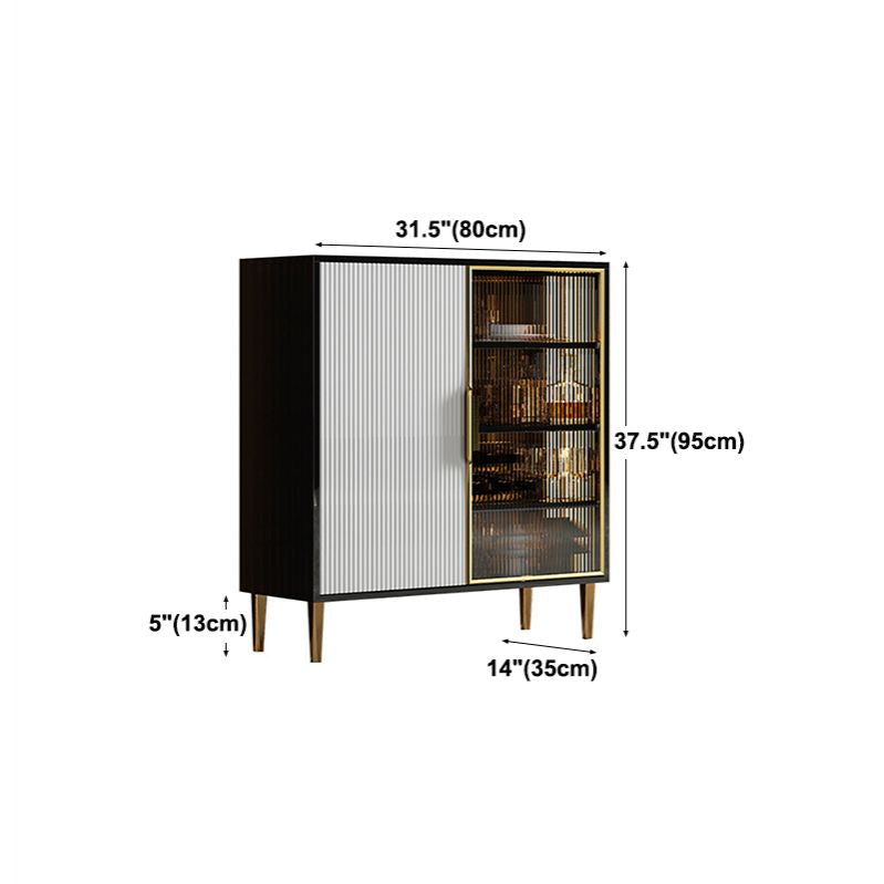 Contemporary Stone Sideboard Dining Room Adjustable Shelves Sideboard Clearhalo 'buffet_sideboard' 'Buffets & Sideboards' 'furn' 'furn_buffet_sideboard' 'Furniture' 'furniture_buffet_sideboard' 'Kitchen & Dining Furniture' 1200x1200_e3d911f0-a6b3-4f17-be8b-81e7b4710ad7