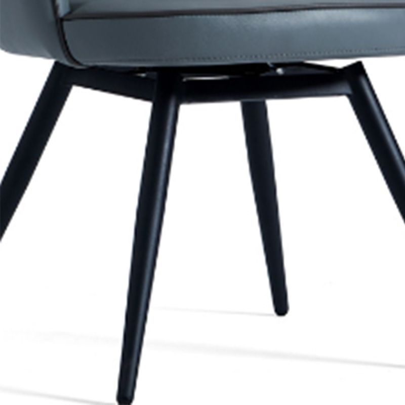 Silla de comedor de ala de la silla de brazo contemporáneo para la cocina