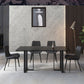 Modern Sintered Stone Dining Table Set Rectangle 1/2/5/7 Pieces Dining Set for Home Use Clearhalo 'Dining Room Sets' 'Dining Tables & Seating' 'dining_room_set' 'furn' 'furn_dining_room_set' 'Furniture' 'furniture_dining_room_set' 'Kitchen & Dining Furniture' 1200x1200_e3df2421-4791-4caa-8ce7-05051c5fcb70