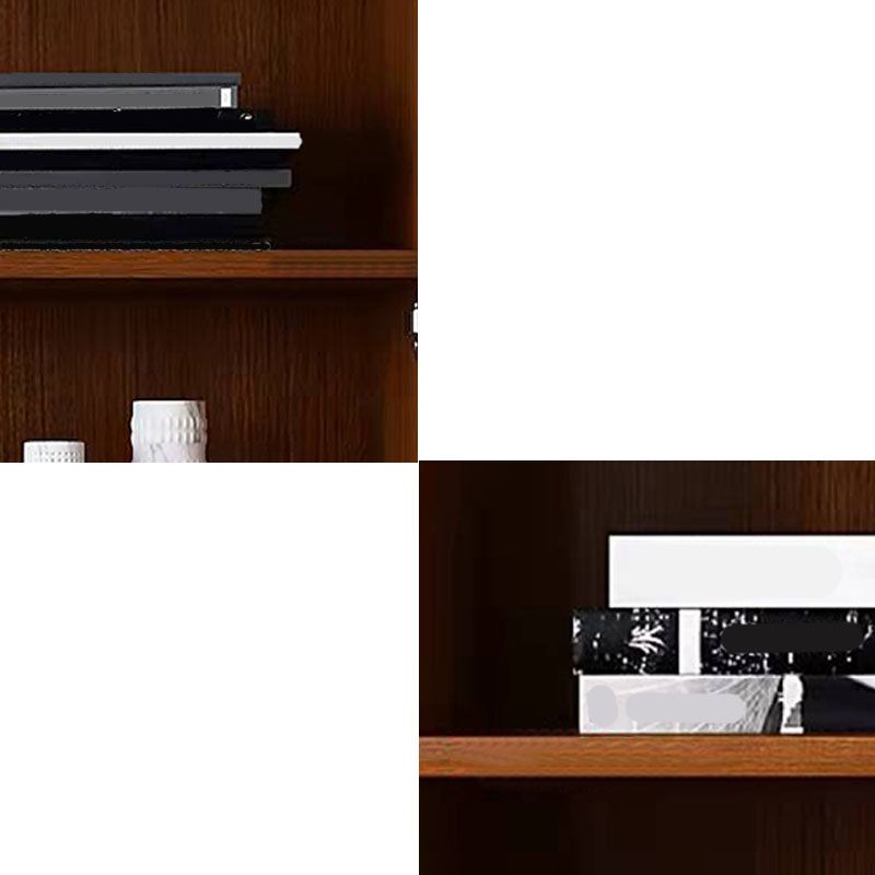 Archivo tradicional Archivo de madera Archivo vertical con estantes