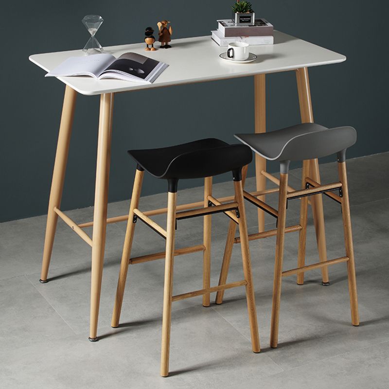 Modern Style Bar-stool Wooden Counter Bar Stool for Restaurant Clearhalo 'Bar Furniture' 'Bar Stools' 'bar_stools' 'furn' 'furn_bar_stools' 'Furniture' 'furniture_bar_stools' 'Kitchen & Dining Furniture' 1200x1200_e3e296dd-761c-48a6-ba76-bab6f11306af