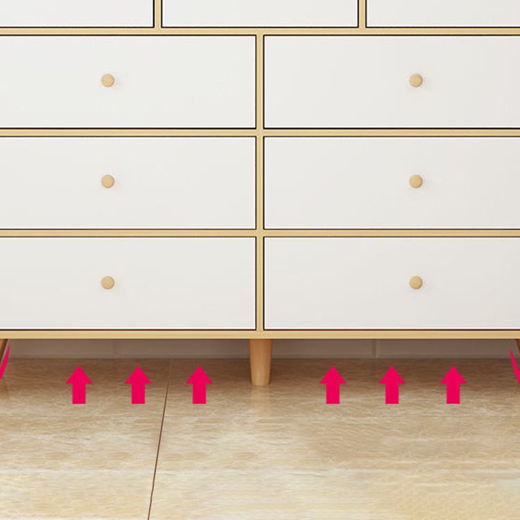 Contemporary Accent Chest with Drawers Wooden Straight Legs Chest Clearhalo 'Cabinets & Chests' 'cabinets_chests' 'furn' 'furn_cabinets_chests' 'Furniture' 'Living Room Furniture' 1200x1200_e3e465d6-0f62-45a4-9dbb-72a515e475e5