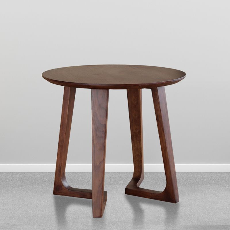 Round Casual Dining Table Wood Color Fixed Table with Ashwood Solid Wood Clearhalo ' dining_table' 'Dining Tables & Seating' 'Dining Tables' 'furn' 'furn_dining_table' 'Furniture' 'furniture_dining_table' 'Kitchen & Dining Furniture' 'kitchen&dining_furn' 'kitchen' 'kitchen_dining_table' 1200x1200_e3e493af-3062-464c-97ce-a4b3e29d04cb