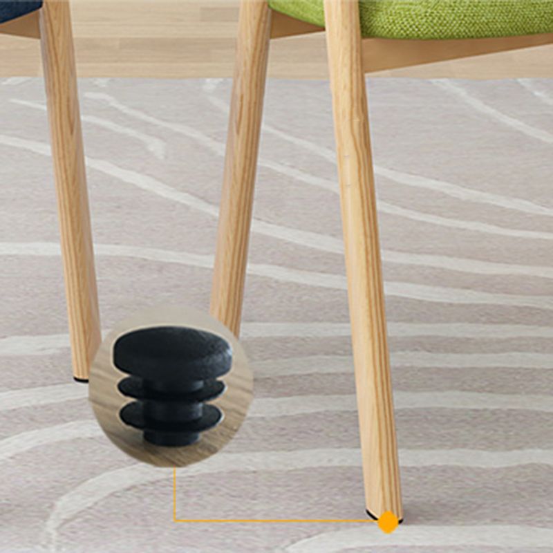 Contemporary Metal Dining Arm Chair Velvet Dining Side Chair for Home Use Clearhalo ' kitchen&dining_furn' 'Dining Chairs' 'Dining Tables & Seating' 'dining_chair' 'furn' 'furn_dining_chair' 'Furniture' 'furniture_dining_chair' 'Kitchen & Dining Furniture' 'kitchen' 1200x1200_e3e62f00-beaa-4b16-8f4b-a88b3b76fa92