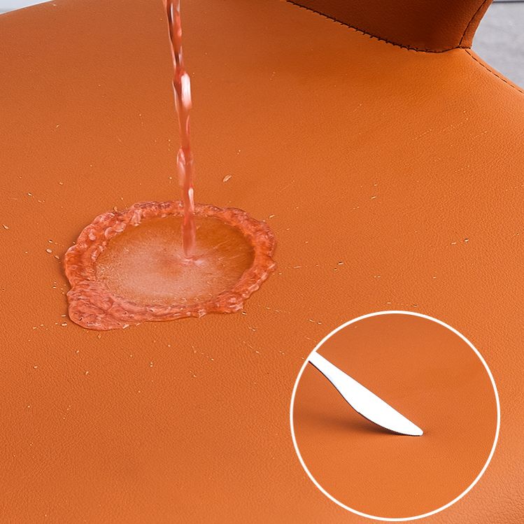 Minimalist Style Leather Dining Chairs Open Back Dining Side Chairs for Home Clearhalo ' kitchen&dining_furn' 'Dining Chairs' 'Dining Tables & Seating' 'dining_chair' 'furn' 'furn_dining_chair' 'Furniture' 'furniture_dining_chair' 'Kitchen & Dining Furniture' 'kitchen' 1200x1200_e3e6df49-bf0e-421b-9427-9d8bcdc8cd91