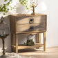 Commode traditionnelle en bois massif, commode de rangement pour chambre à coucher