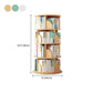 Wood Geometric Bookcase Contemporary Closed Back Book Shelf for Home Office Clearhalo 'Bookcases' 'furn' 'furn_bookcases' 'Furniture' 'furniture_bookcases' 'Office Furniture' 1200x1200_e3e8bc81-9daf-4289-b333-b18afc2ab1fe