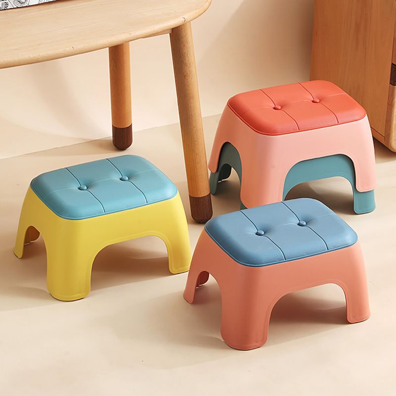 Orange Water Resistant Standard Rectangle Line PVC Standard for Drawing Room