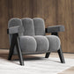 Wood Frame Accent ArmChair Sewn Pillow Back Sled Chair in Gray Clearhalo 'Accent Chairs' 'accent_chairs' 'Chairs & Seating' 'furn' 'furn_accent_chairs' 'Furniture' 'Living Room Furniture' 1200x1200_e3e95fec-db2d-4835-b664-24ae5f587927