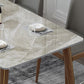 Sintered Stone Dining Table 4 Legs Ash Wood Base Rectangle Table for Home Clearhalo ' dining_table' 'Dining Tables & Seating' 'Dining Tables' 'furn' 'furn_dining_table' 'Furniture' 'furniture_dining_table' 'Kitchen & Dining Furniture' 'kitchen&dining_furn' 'kitchen' 'kitchen_dining_table' 1200x1200_e3e9ac39-4bfd-4db1-b385-b93fca09a122