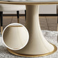 Traditional Round Luxury Dining Table White Sintered Stone Table with White Pedestal Base Clearhalo ' dining_table' 'Dining Tables & Seating' 'Dining Tables' 'furn' 'furn_dining_table' 'Furniture' 'furniture_dining_table' 'Kitchen & Dining Furniture' 'kitchen&dining_furn' 'kitchen' 'kitchen_dining_table' 1200x1200_e3ea003c-e62f-4427-9c54-4f40e5a333fe