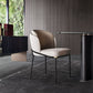Contemporary Metal Dining Room Chairs Armless Upholstered Side Chairs for Home Use Clearhalo ' kitchen&dining_furn' 'Dining Chairs' 'Dining Tables & Seating' 'dining_chair' 'furn' 'furn_dining_chair' 'Furniture' 'furniture_dining_chair' 'Kitchen & Dining Furniture' 'kitchen' 1200x1200_e3eb7f12-2a64-4c21-8409-634cd970c3da