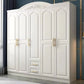 French Country Wardrobe Closet White Wardrobe Cabinet with Shelves