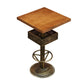 Industrial Solid Wood Bar Table Set 1/3/4/5 Pieces Counter Table with High Stools Clearhalo 'Bar Furniture' 'furn' 'furn_home_bar_bar_sets' 'Furniture' 'Home Bars & Bar Sets' 'home_bar_bar_sets' 'Kitchen & Dining Furniture' 1200x1200_e3ec8f10-e2f7-4c28-b482-4ff25e9b8b46