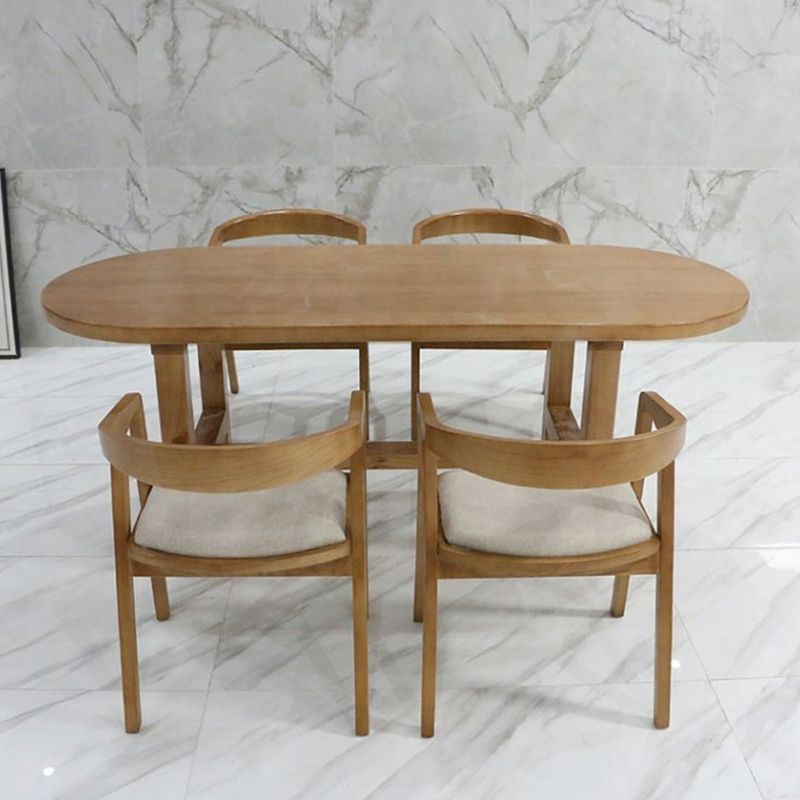 Industrial Solid Wood Writing Desk 29.53-inch Tall Oval Office Desk Clearhalo 'furn' 'furn_office_desk' 'Furniture' 'Office Desks' 'Office Furniture' 'office_desk' 1200x1200_e3f1aa11-80e0-476e-81e1-78188e3f3925